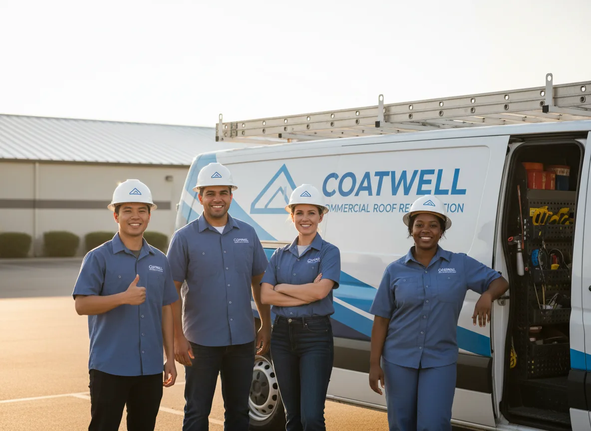 Commercial roof coating company in Amelia, OH